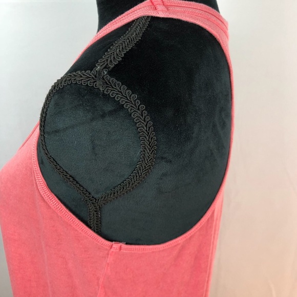 Splendid Coral or White color Racerback Tank Sz Sm - Picture 4 of 8